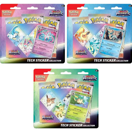 Pokémon: Prismatische Entwicklungen Tech Sticker Kollektion