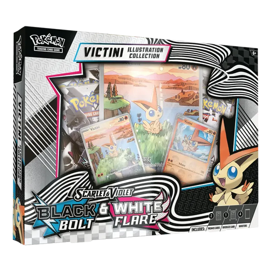 Pokémon Illustrations Collection: Victini - Black Bolt & White Flare