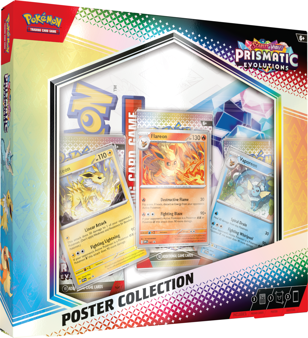 (PRE-ORDER) Pokémon Poster Collection: Prismatic Evolutions (Prismatische Entwicklungen)