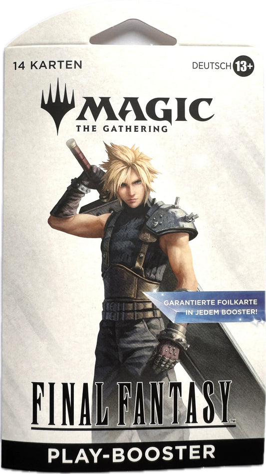 MtG Sleeved Play Booster: Final Fantasy - Deutsch