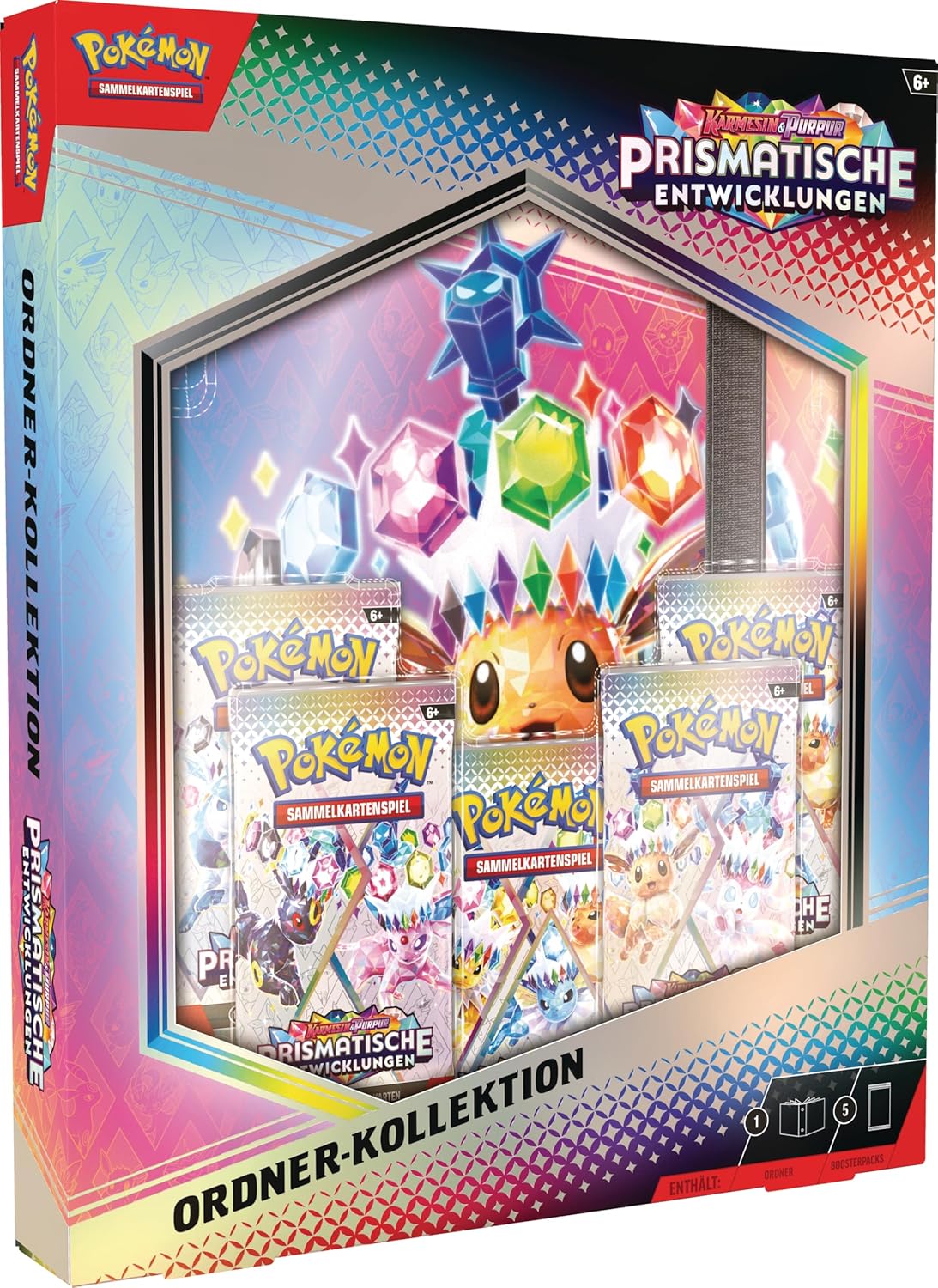 Pokémon Ordner Kollektion: Prismatische Entwicklungen