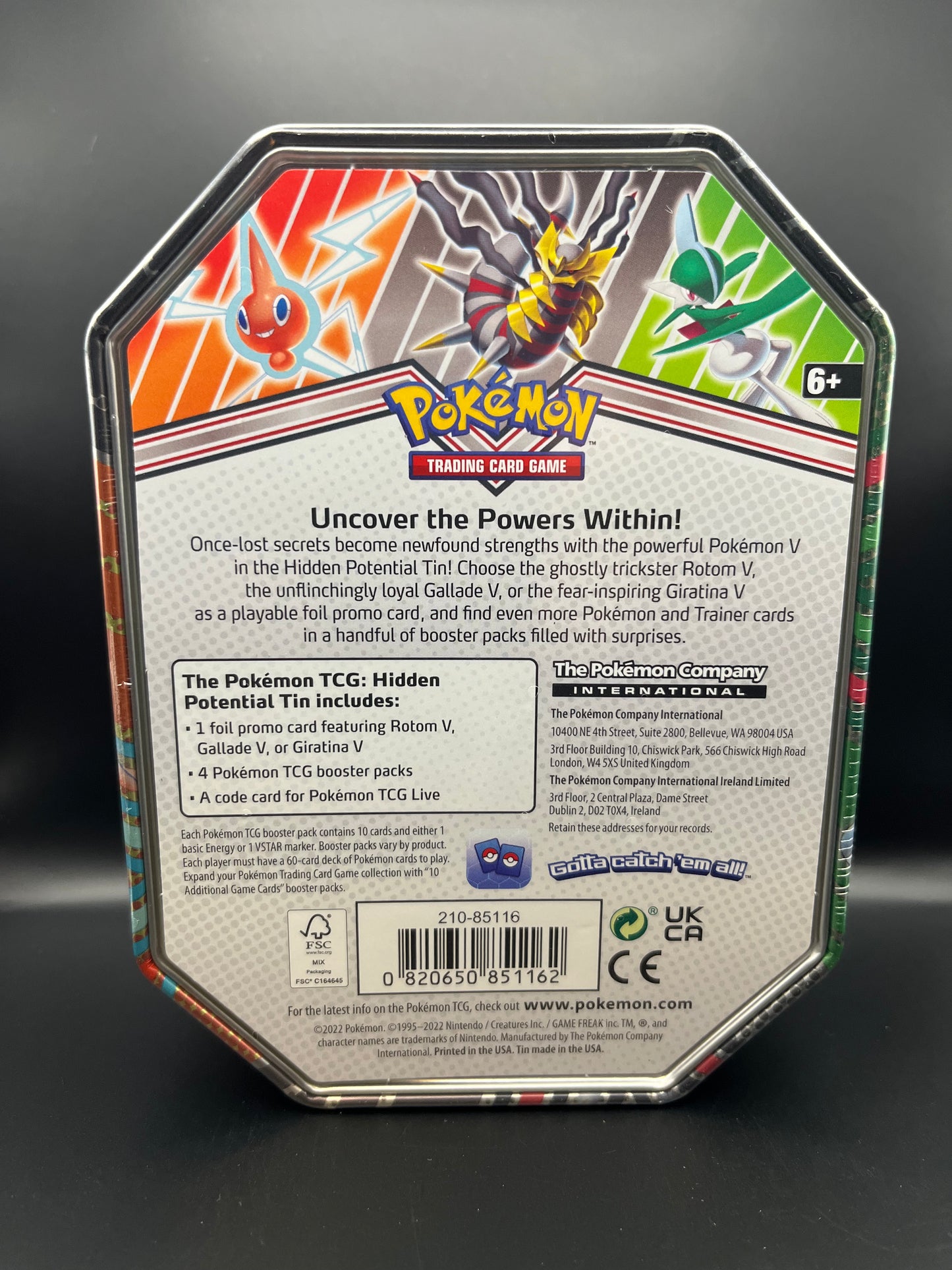 Pokémon: Hidden Potential Tin (diverse Ausführungen)