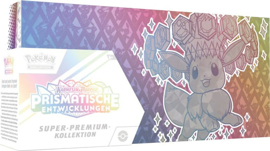 Pokémon: Prismatische Entwicklungen Super Premium Kollektion