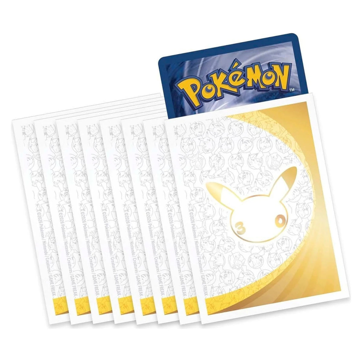 65 Kartenhüllen der 30 Jahre Top Trainer Box