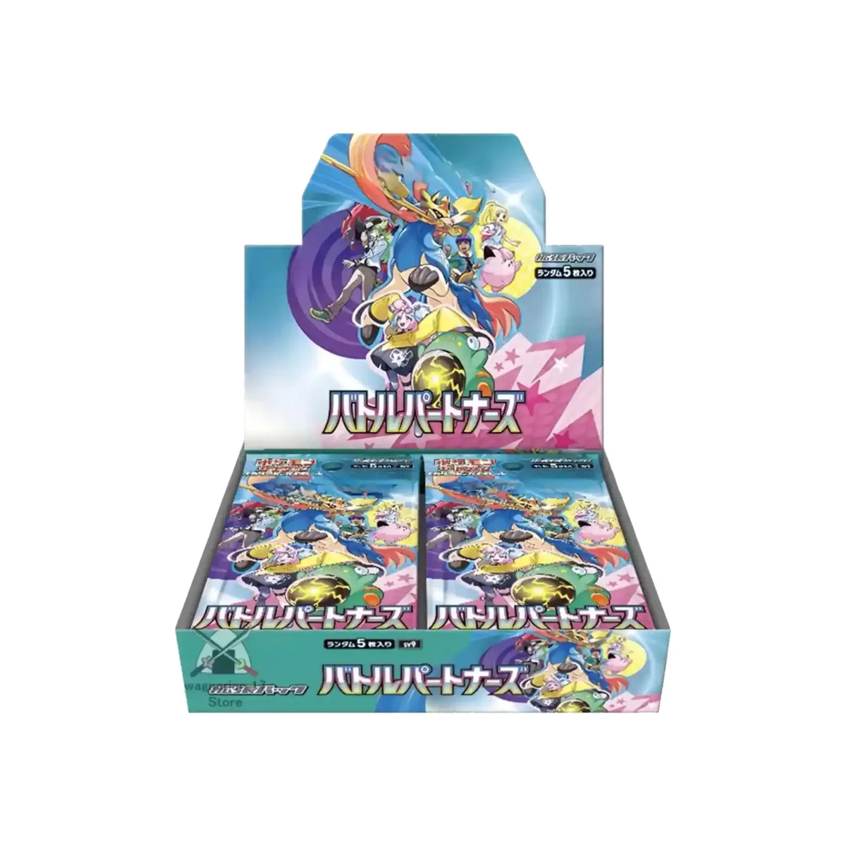 Pokémon Battle Partners SV9 Booster Display – Japanisch