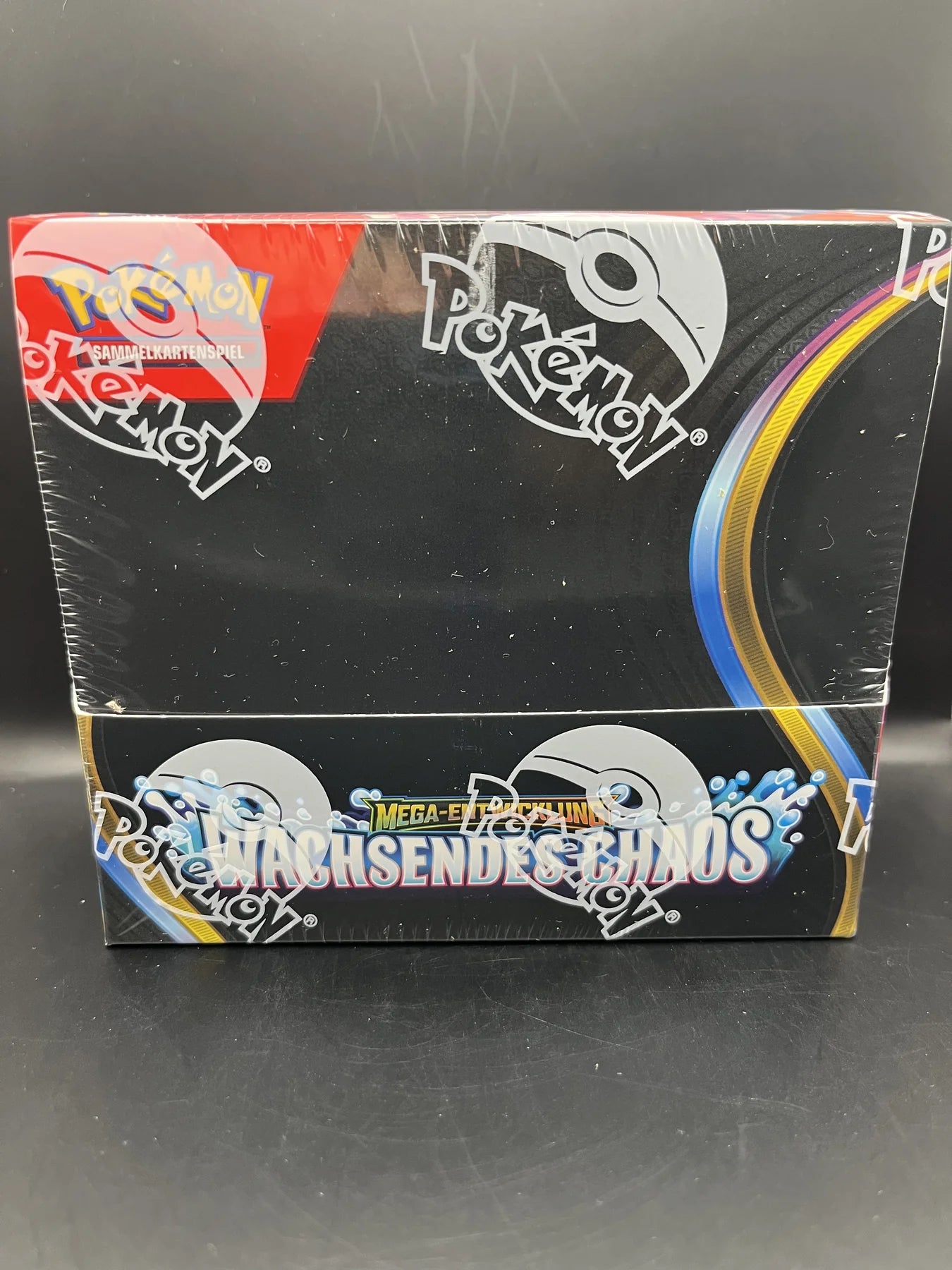 Pokémon Wachsendes Chaos Booster Display Vorderseite