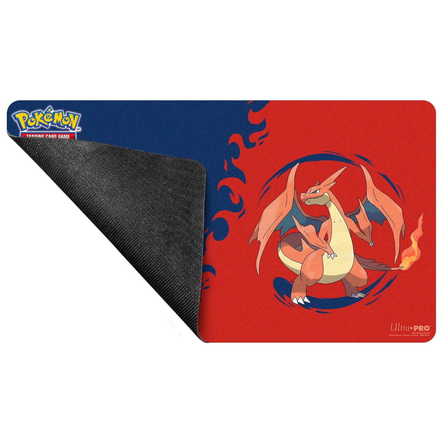 Ultra PRO Playmat Mega Charizard X und Y – Gummiunterseite