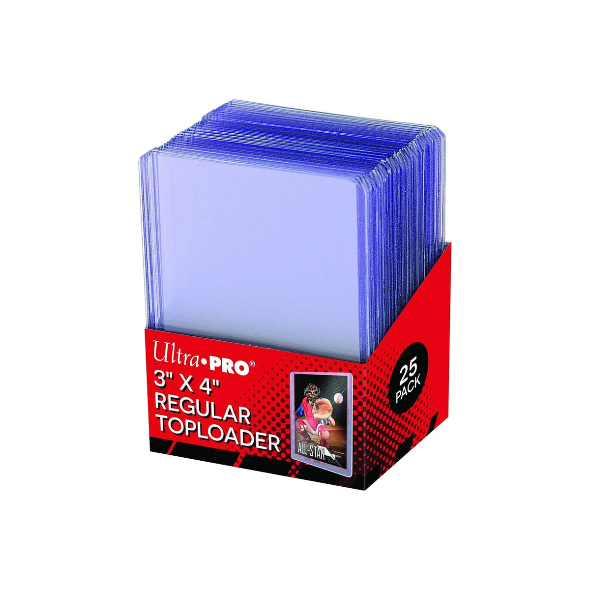 Ultra Pro Regular Toploader 25er Pack – Verpackung