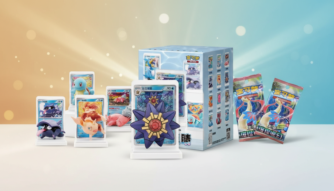 Pokémon Dream Painting Collection Water Figure Set mit Starmie-Figur und Promokarte