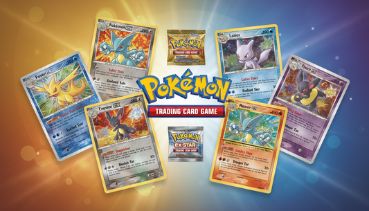 Pokémon ex Star Logo mit Raikou, Entei und Suicune