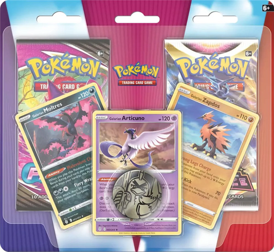 Pokémon Blister: Enhanced 2-Pack (Articuno/Zapdos/Moltres)