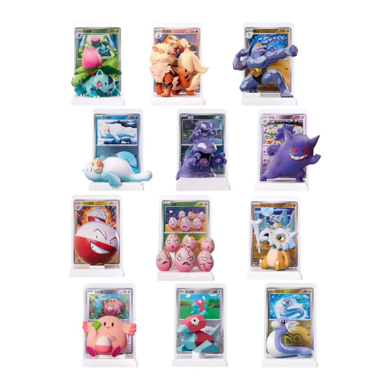 Pokémon: Dream Painting Collection 151 Figure Set