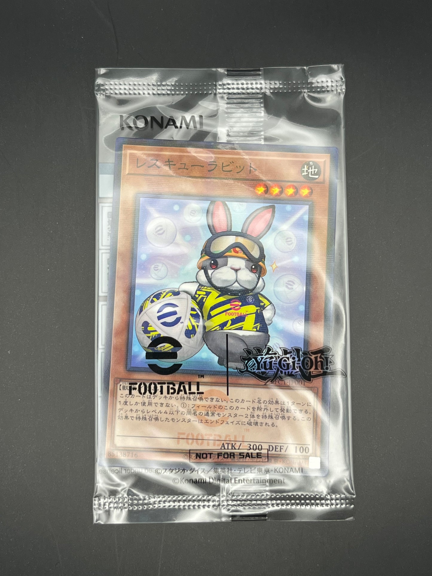 Yu-Gi-Oh!: Rescue Rabbit + Neymar Jr - 2025 eFootball Promo Set