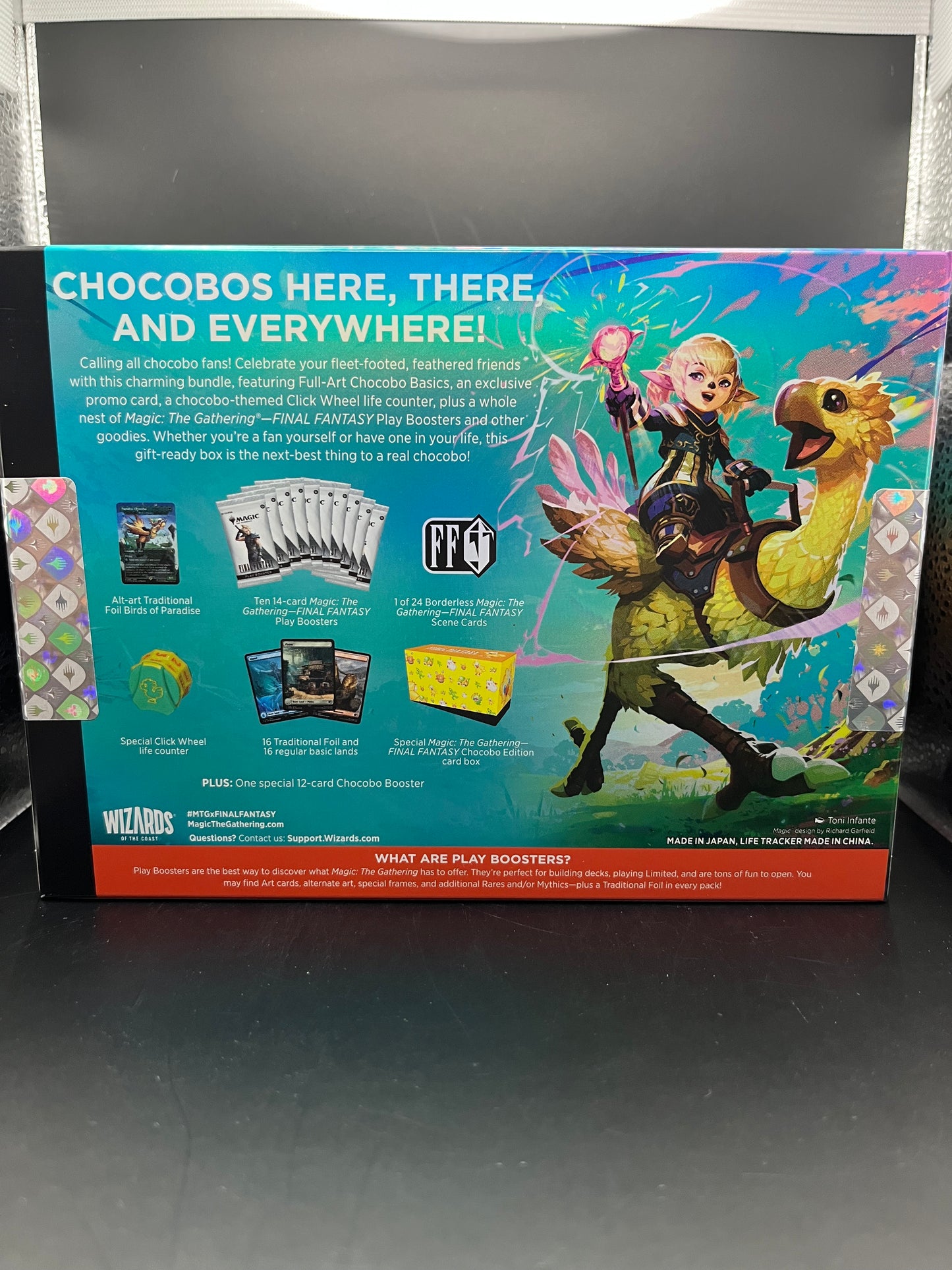 MtG FINAL FANTASY Chocobo Fat Pack Bundle – Inhalt