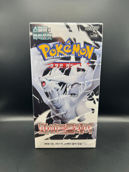 Pokémon: White Flare (sv11W) Booster / Display (Koreanisch)