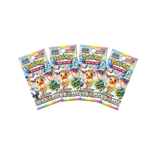 Pokémon Playmat Collection: Nachtara Terastal Festival ex (Koreanisch)