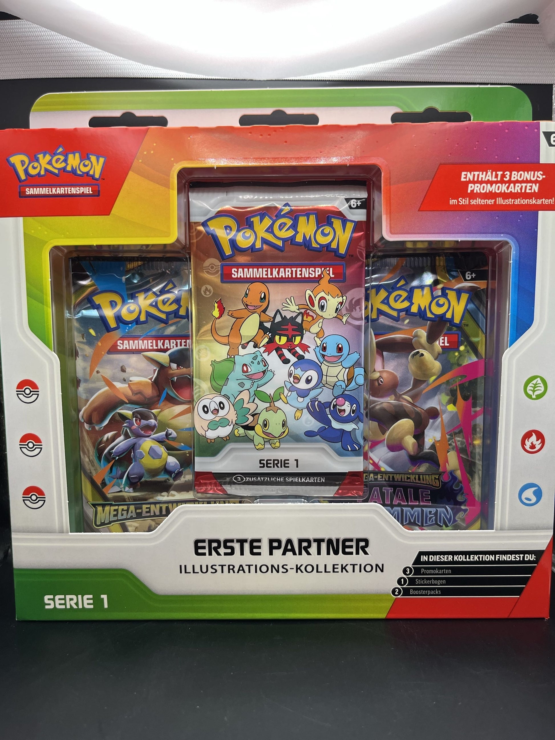 Pokémon Erste Partner Illustrations-Kollektion Serie 1 – Deutsch