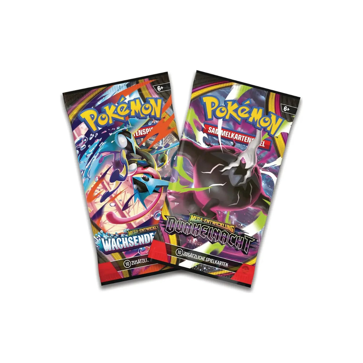 Booster Wachsendes Chaos und Dunkelnacht aus dem Zarude 2-Pack Blister