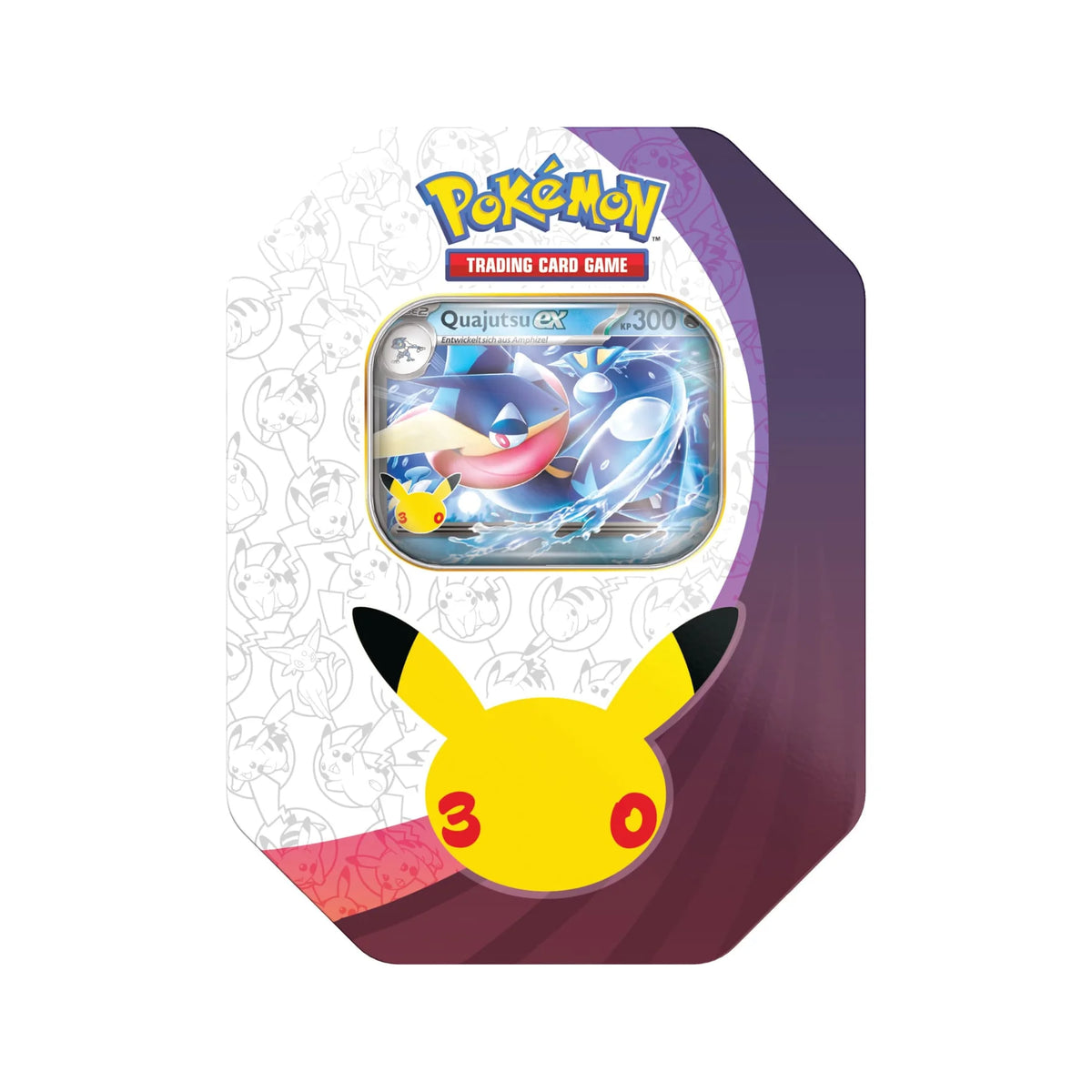 Pokémon 30 Jahre Tin-Box Quajutsu-ex Verpackung