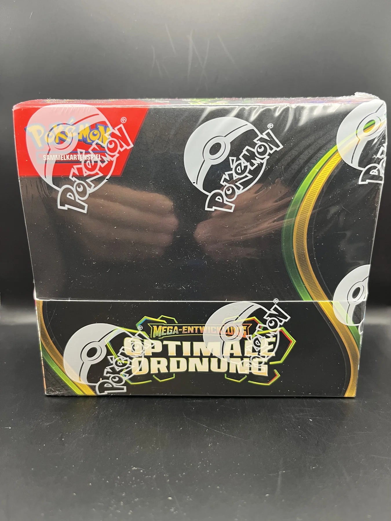 Pokémon Optimale Ordnung Booster Display POR – Vorderseite