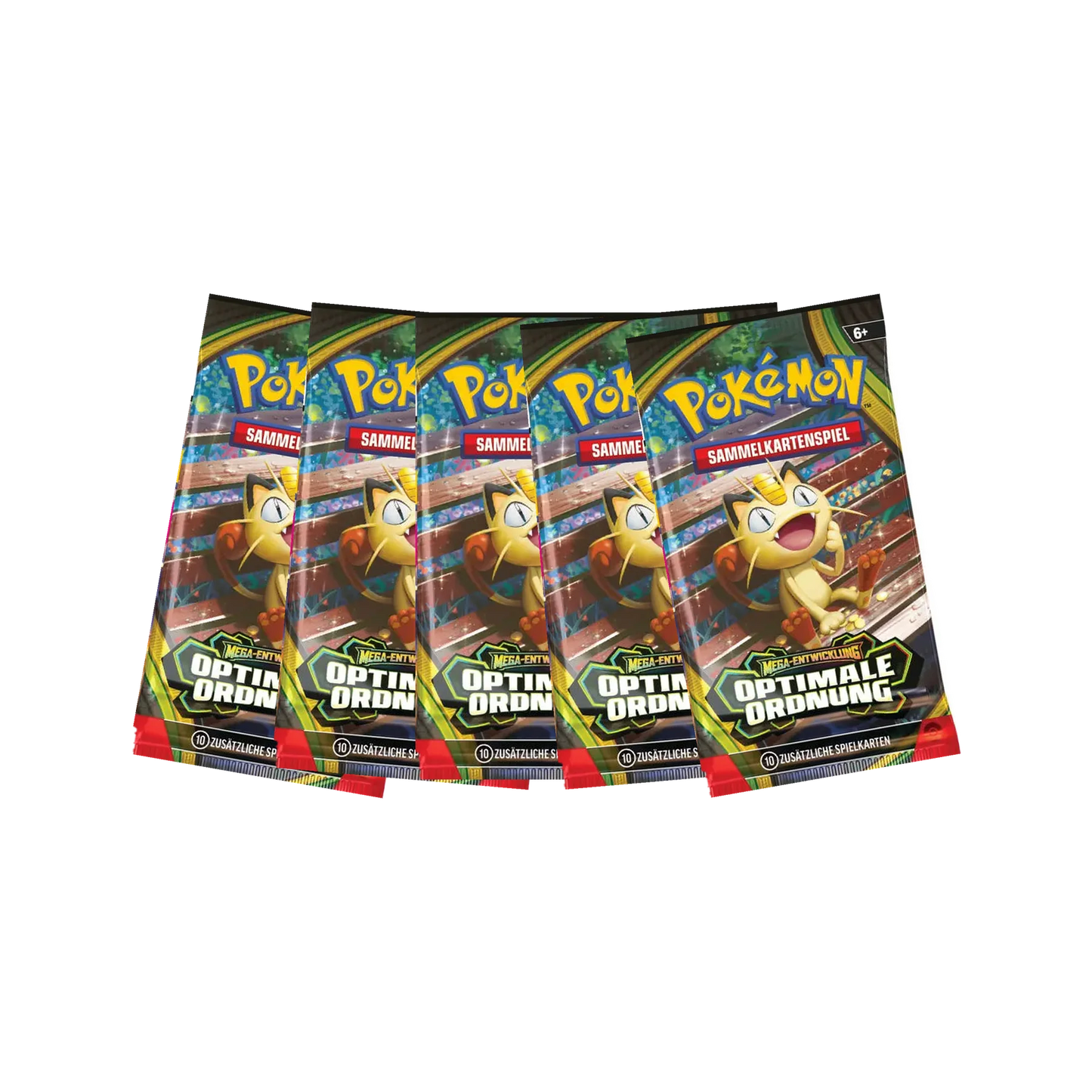 Pokémon Optimale Ordnung – 5 Booster im Bundle