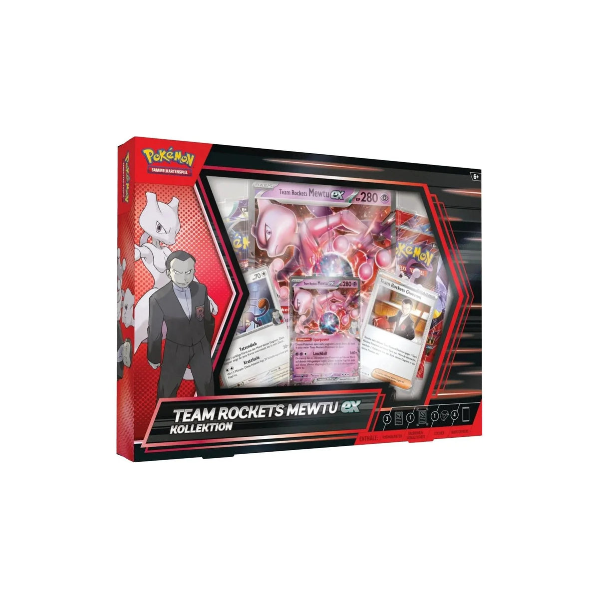 Pokémon Team Rockets Mewtu-ex Kollektion – Deutsch