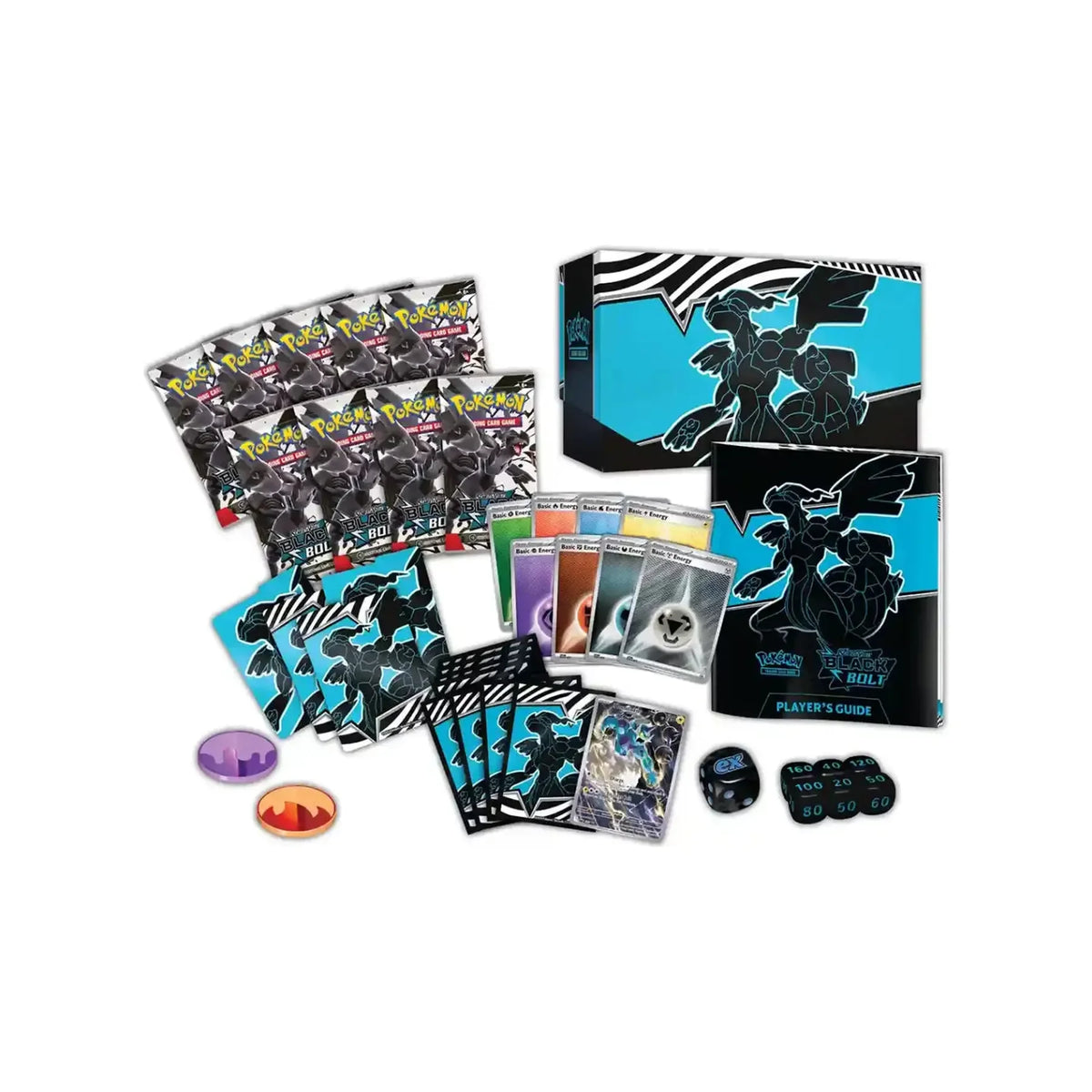 Pokémon Black Bolt Elite Trainer Box – Rückseite