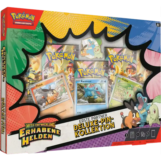 Pokémon Erhabene Helden Deluxe-Pin-Kollektion – Deutsch