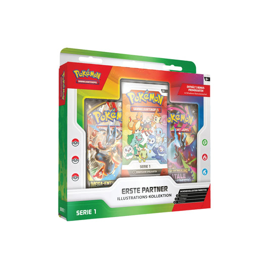 Pokémon Erste Partner Illustrations-Kollektion Serie 1 – Deutsch