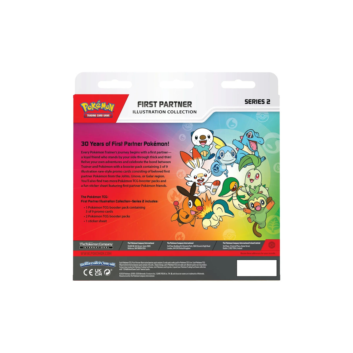 First Partner Illustration Collection Series 2 Englisch Rückseite
