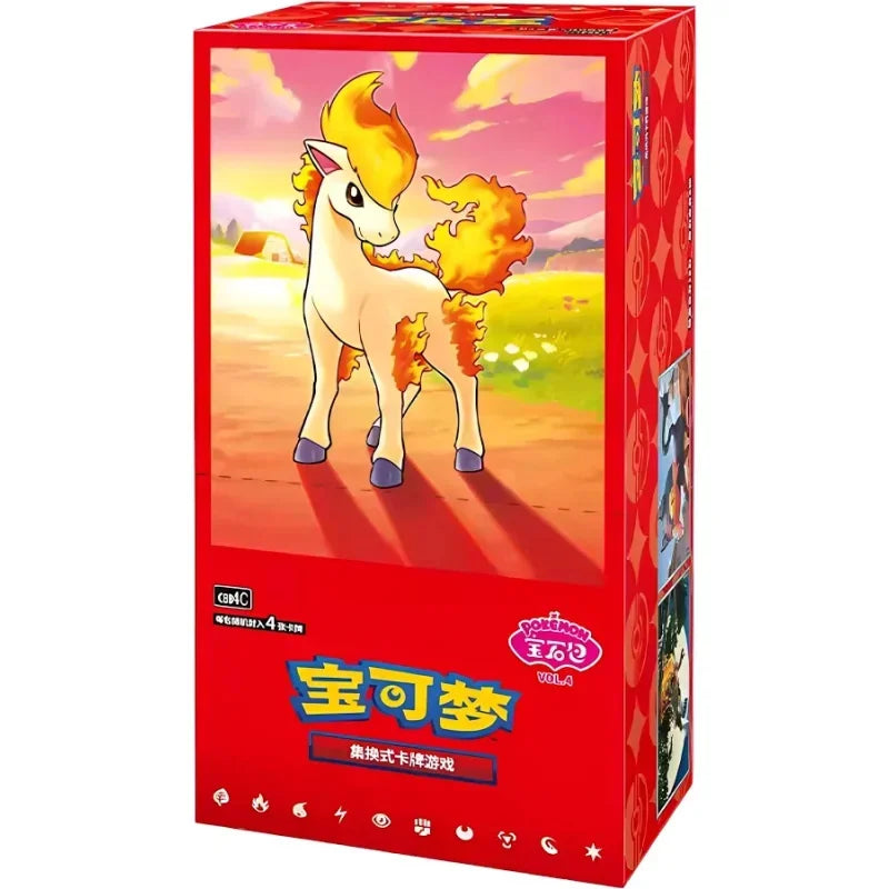 Pokémon Gem Pack Vol. 4 CBB4C Display – Chinesisch