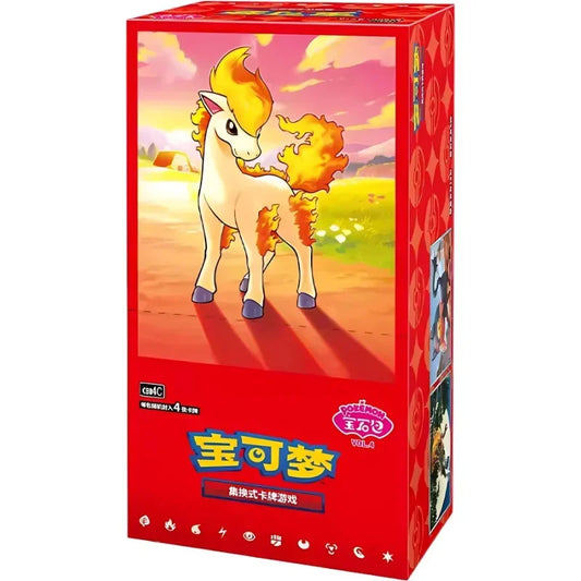 Pokémon Gem Pack Vol. 4 CBB4C Display – Chinesisch