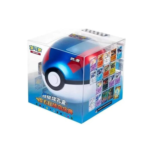 Pokémon Great Ball Gift Box Art Illustration Celebration, Chinesisch