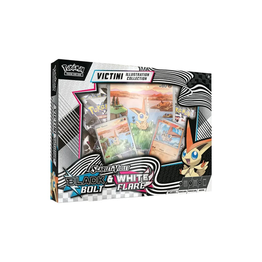 Pokémon Illustrations Collection Victini Black Bolt White Flare – Englisch