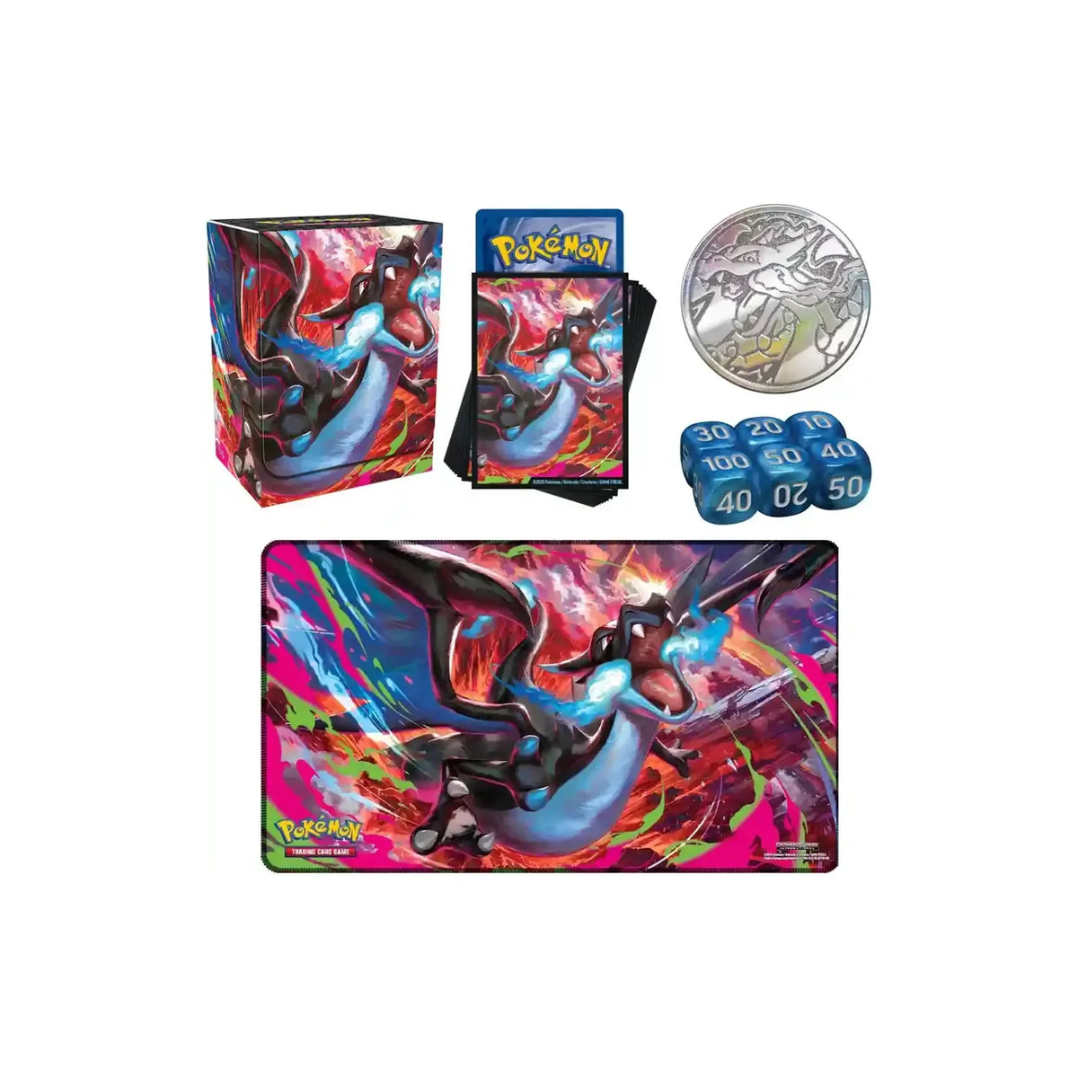 Pokémon Mega Glurak X ex Ultra-Premium-Kollektion – Inhalt