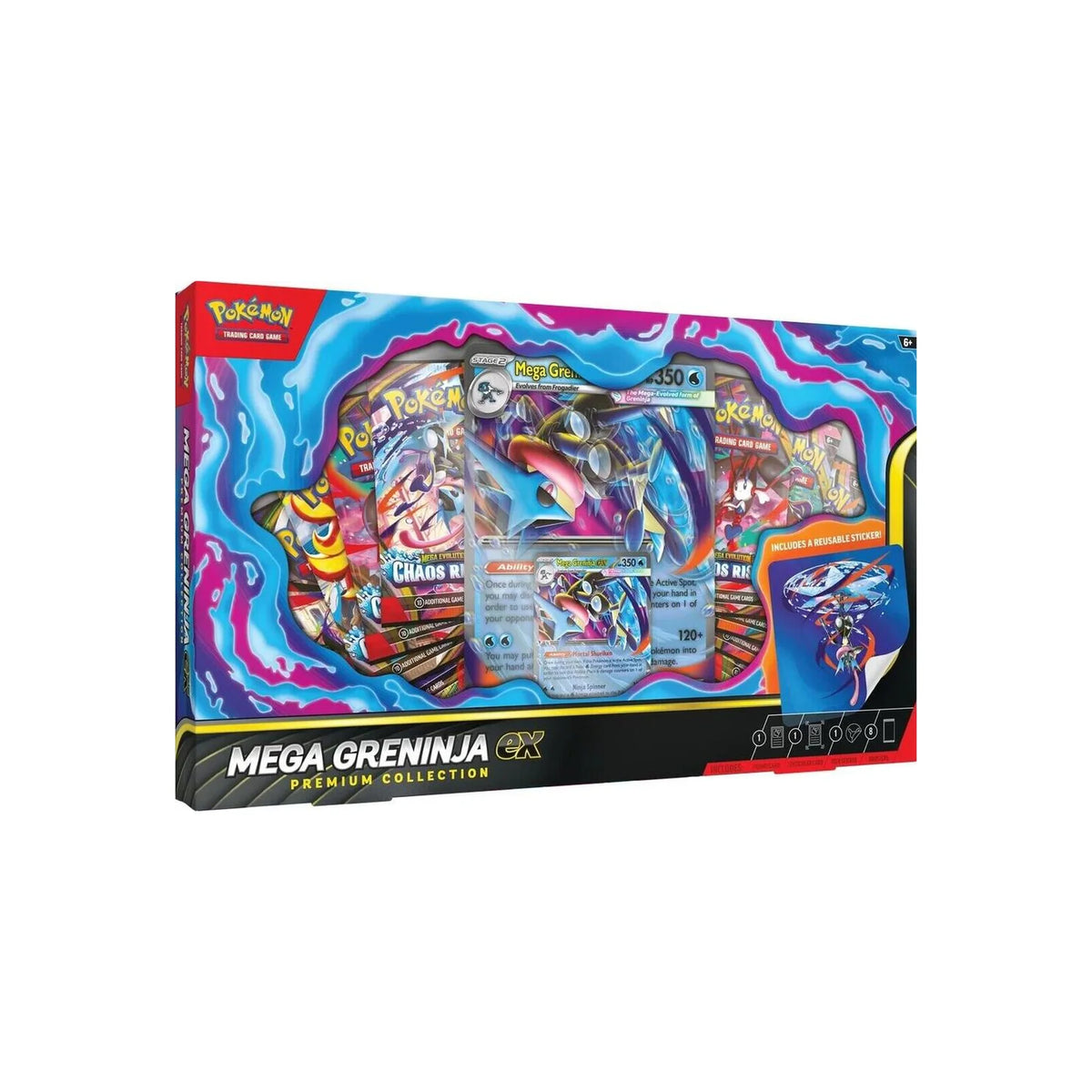 Pokémon Mega Greninja ex Premium Collection Box, Englisch