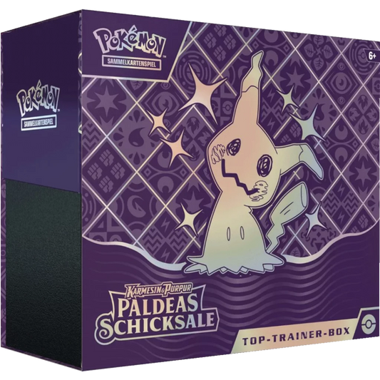 Pokémon: Paldeas Schicksale Top-Trainer-Box