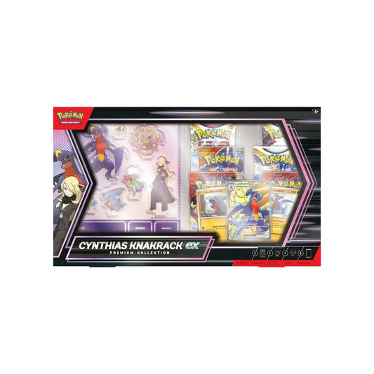 Pokémon Cynthias Knakrack-ex Premium Kollektion – Deutsch