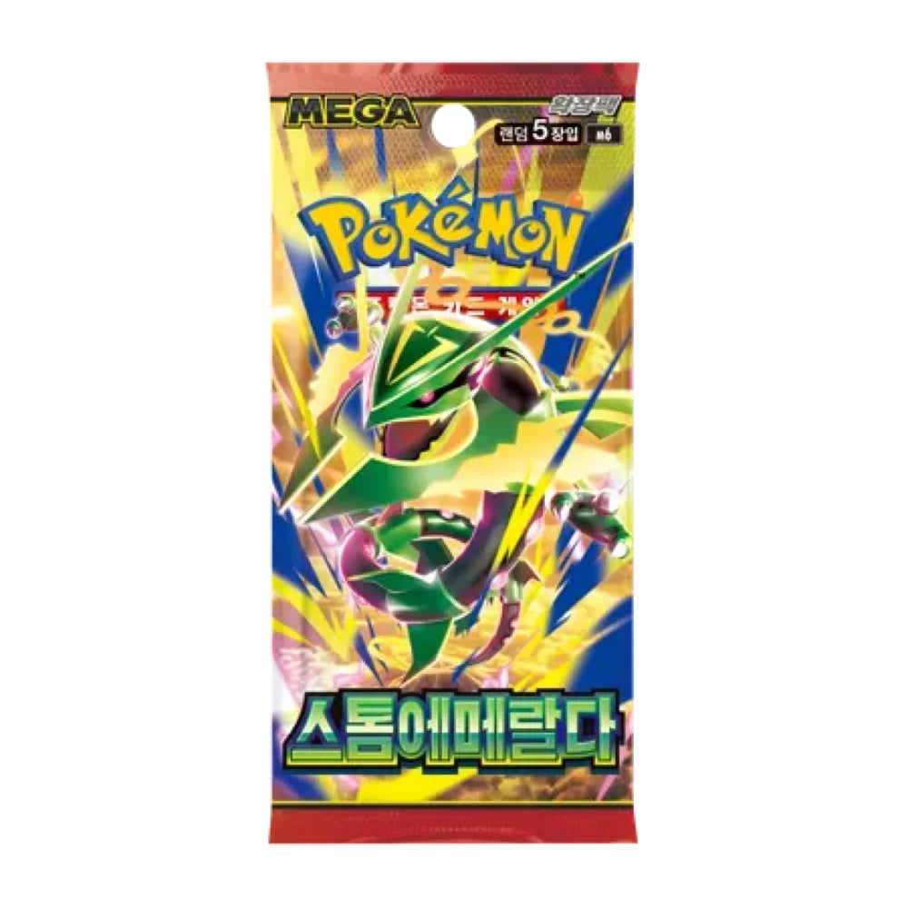 Pokémon Storm Emeralda M6 Booster – Koreanisch
