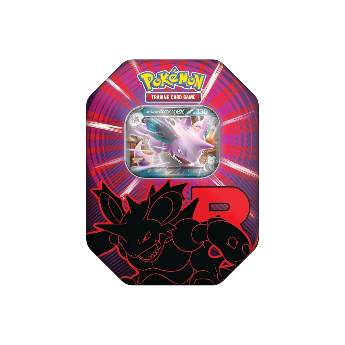 Pokémon Team Rocket Tin-Box – Nidoking von Team Rocket-ex