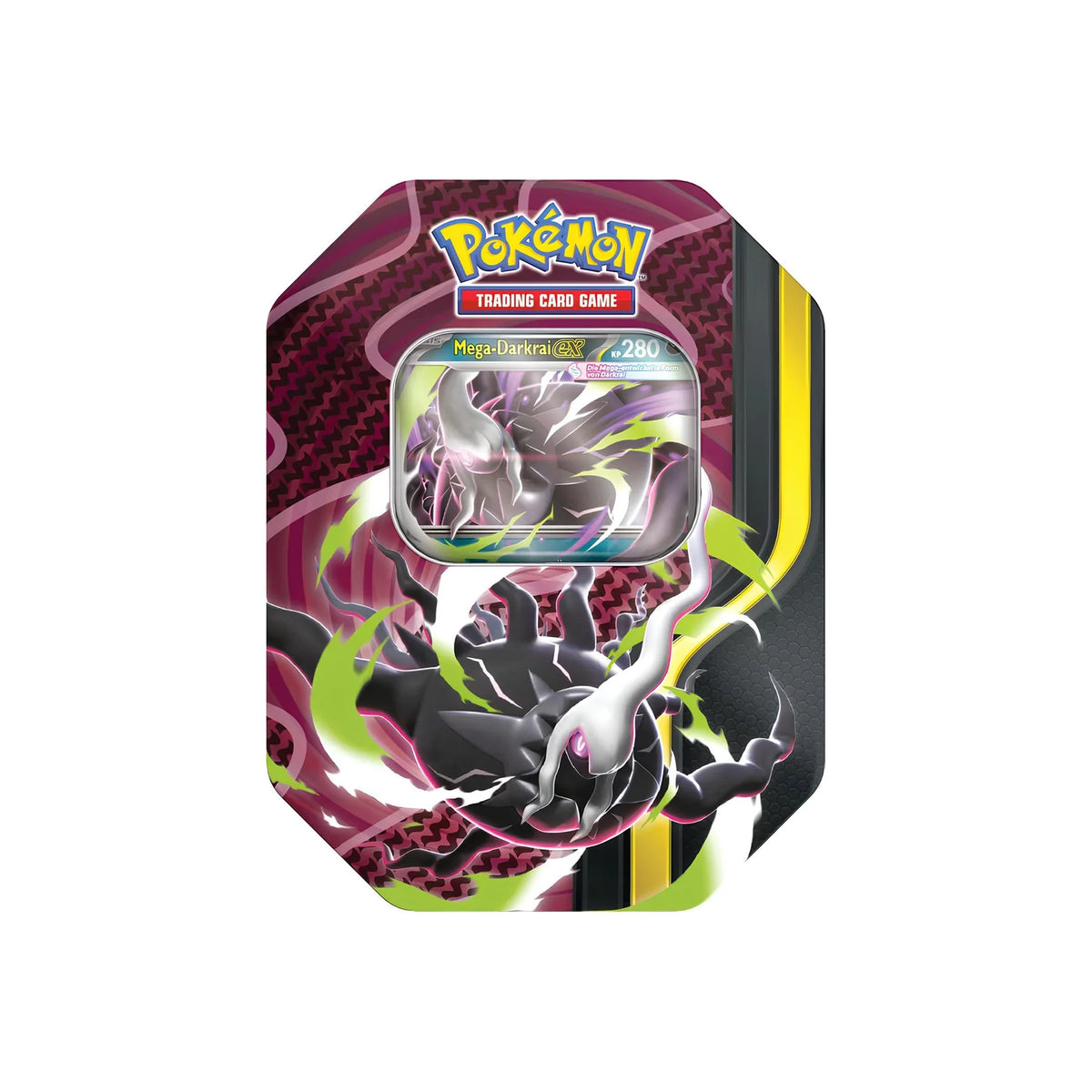 Pokémon Tin-Box Mega-Kräfte Mega-Darkrai-ex Vorderseite