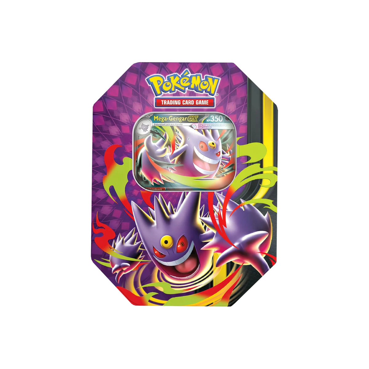 Pokémon Tin-Box Mega-Mondschein Mega-Gengar-ex Vorderseite
