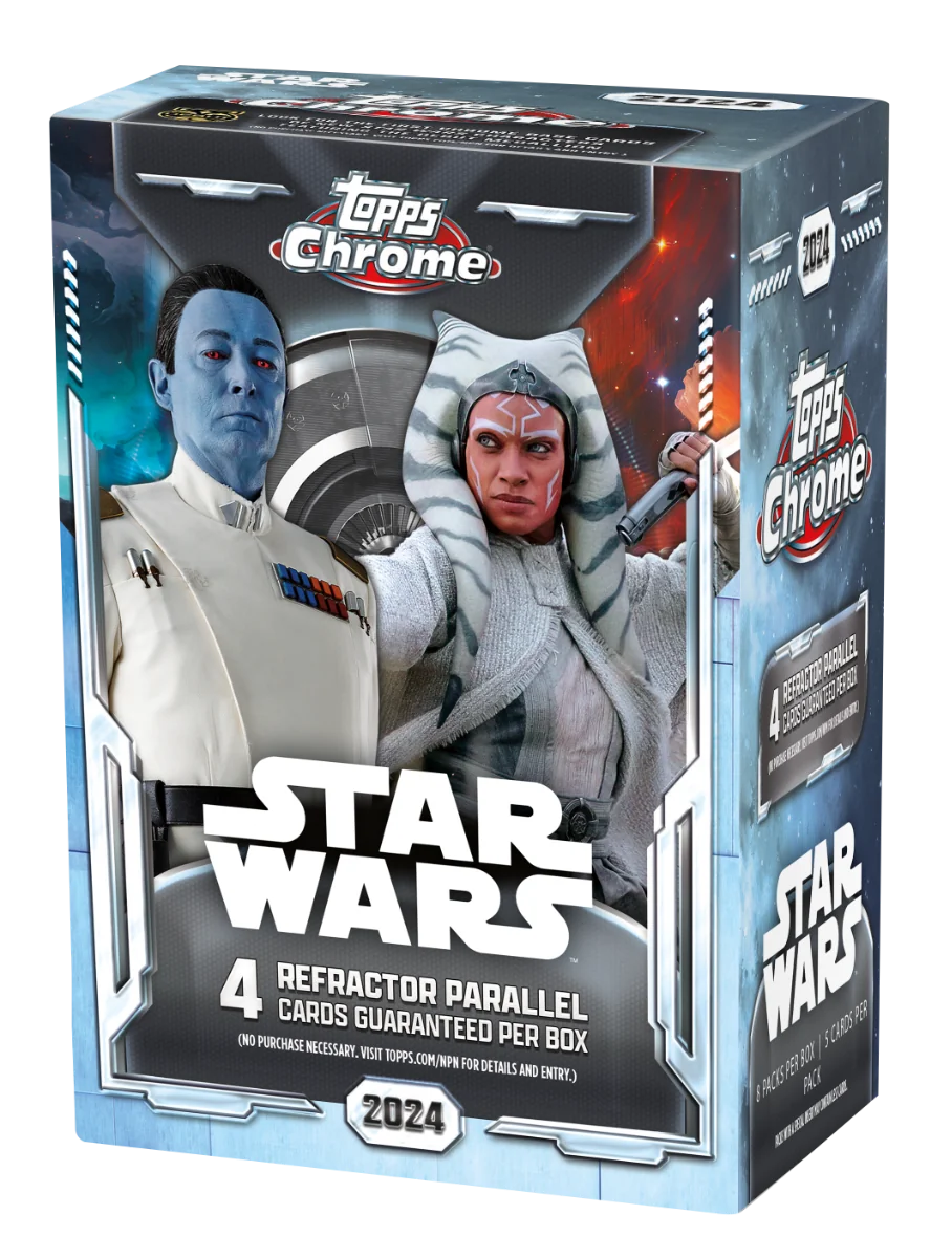Topps Star Wars Chrome 2024 Value Box – Verpackung