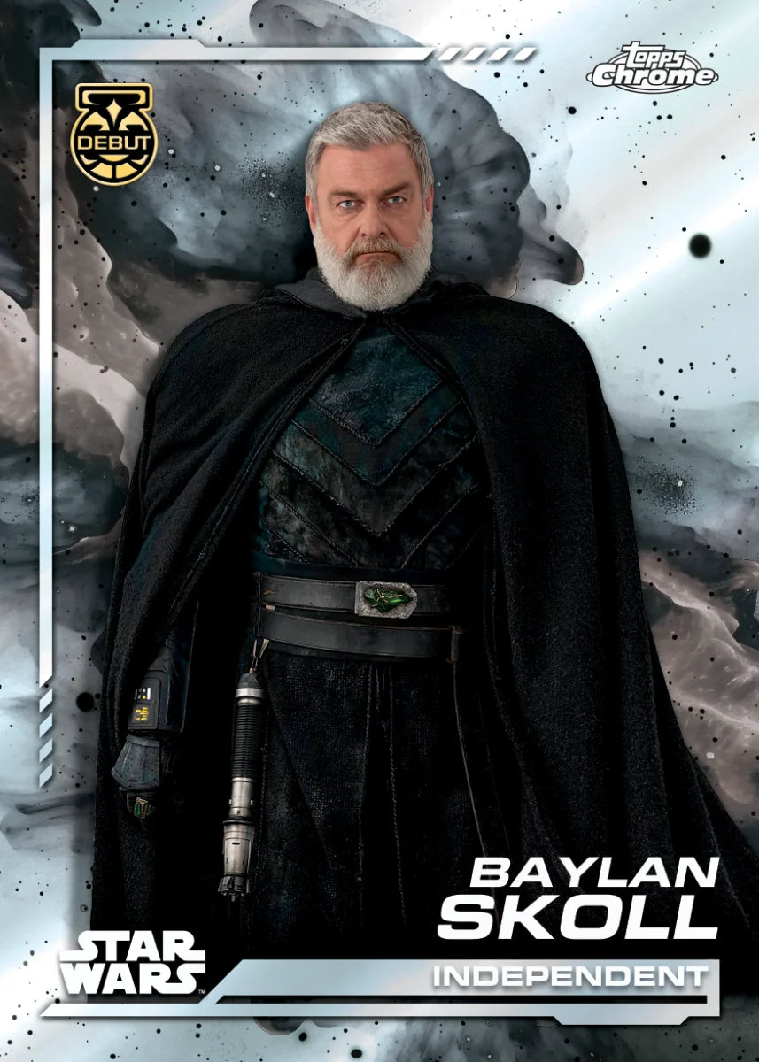 Topps Star Wars Chrome 2024 – Basiskarte mit Debut-Medaillon