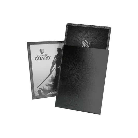 Ultimate Guard Cortex Sleeves Matt-Schwarz – Vorder- und Rückseite