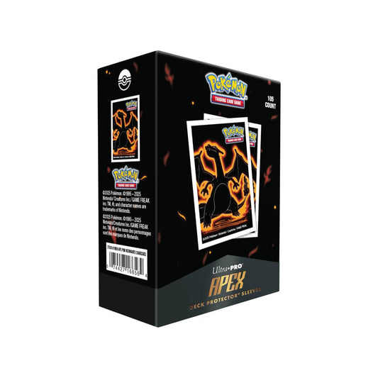 Ultra PRO Apex Sleeves Neon Kanto Glurak 105er – Verpackung