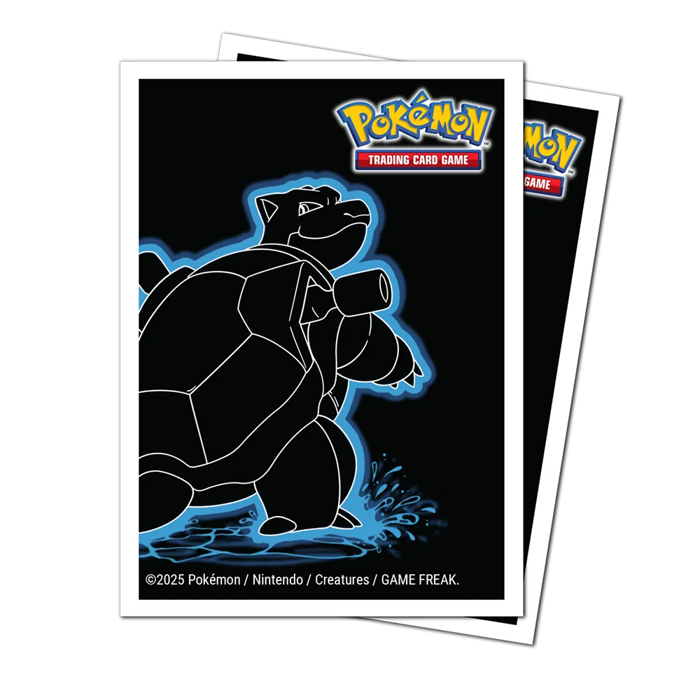 Ultra PRO Apex Sleeves Neon Kanto Turtok – Rückseitenmotiv