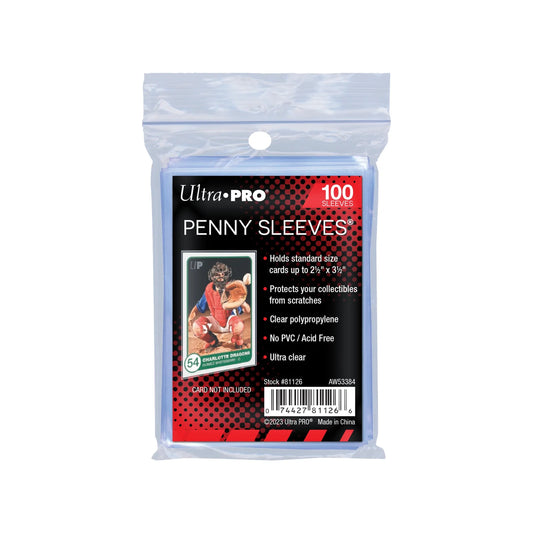 Ultra PRO Penny Sleeves 100er Packung – Verpackung