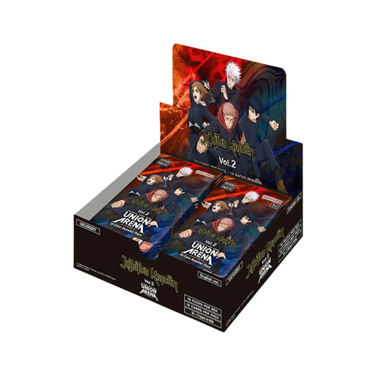 Union Arena Jujutsu Kaisen Vol. 2 Booster Display – Englisch