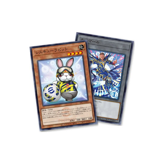 Rescue Rabbit EFC1-JP001 und Neymar Jr EFC1-JPTKN, beide Karten des Promo Sets
